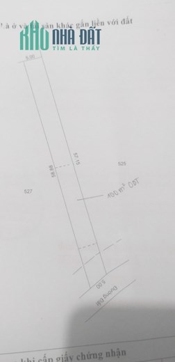 Bán 300m2 đất có sẵn nhà cấp 4 gần TP Mới Bình Dương SHR 2.75 tỷ. Lh:0387362185.