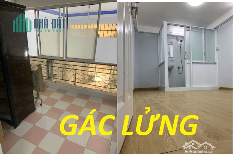 Cho thuê nhà MT Bùi Thị Xuân, 3 lầu 6 phòng ngủ