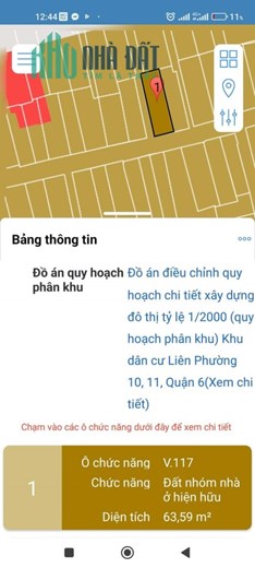 Hẻm Ô Tô 6M, Kinh Doanh - Hậu Giang Quận 6, 64m2 (4.5m x14.5) Giá rẻ