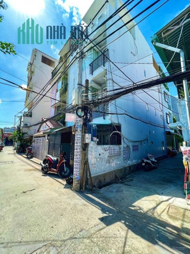 Căn góc 2 MT gần Huỳnh Tấn Phát, 4 tầng, 15 triệu