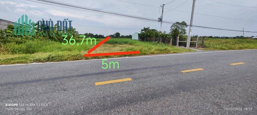 Bán gấp lô đất thổ rẻ nhất khu vực gần Quốc Lộ 50B giá 1,25 tỷ