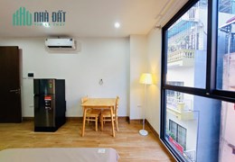 1N1K Cầu Giấy, ở luôn, thang máy, giặt riêng, ban công, 6tr2