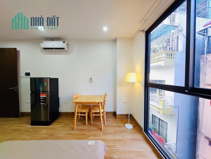 1N1K Cầu Giấy, ở luôn, thang máy, giặt riêng, ban công, 6tr2