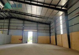 Cho thuê 580m2 nhà xưởng zamil tại km8 Đại lộ Thăng Long, Hà Nội