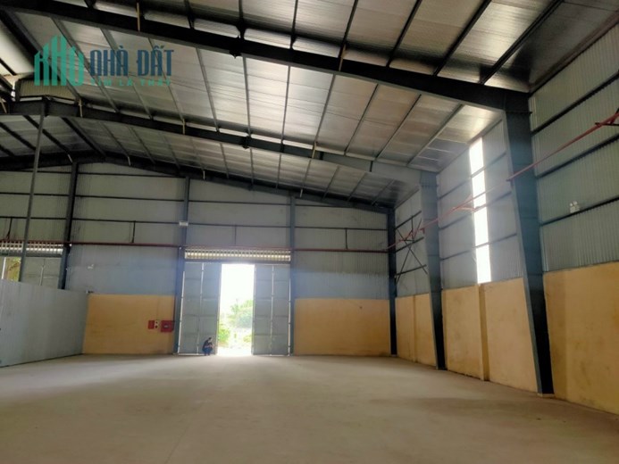 Cho thuê 580m2 nhà xưởng zamil tại km8 Đại lộ Thăng Long, Hà Nội