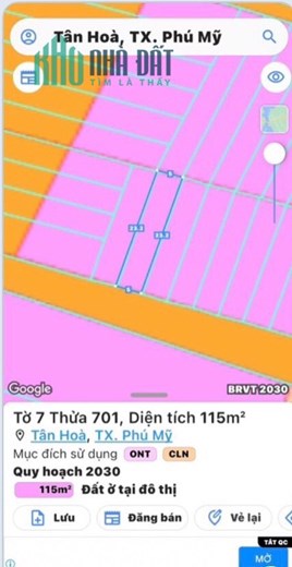 CHÍNH CHỦ CẦN BÁN LÔ ĐẤT CÓ VỊ TRÍ ĐẸP Ở ĐƯỜNG HỘI BÀI – CHÂU PHA – THỊ TRẤN PHÚ – TỈNH BÀ RỊA VŨNG