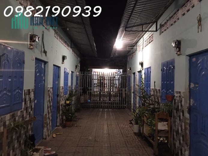 Cần bán 18 phòng trọ ấp Bến Sắn, xã Phước Thiền, Nhơn Trạch, Đồng Nai. Giá rẻ 6.9 tỷ