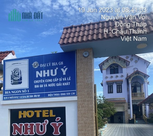 CHÍNH CHỦ Cần Bán Nhanh Khách Sạn Vị Trí Đắc Địa Tại Huyện Châu Thành, Đồng Tháp