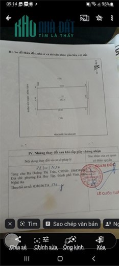 CHÍNH CHỦ CẦN BÁN CĂN NHÀ Vị Trí Đắc Địa Tại TP Vinh Nghệ An