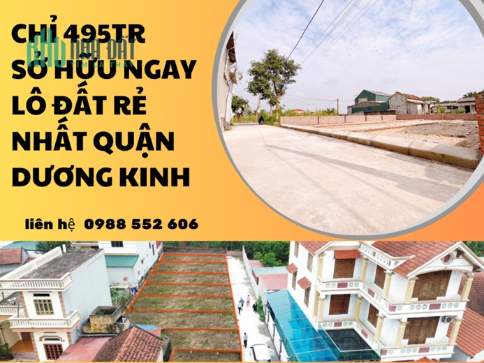 bán thanh lý lo đất rẻ dương kinh