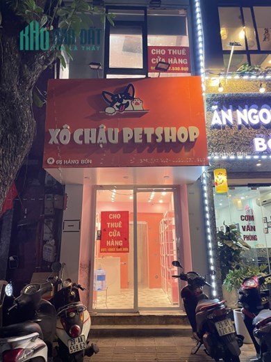 Chính chủ cần cho thuê cửa hàng tại 65 Hàng Bún, Quận Ba Đình, Hà Nội.