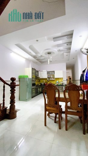 NHÀ 4 TẦNG -100M2 - KHUÔNG VIỆT - TÂN PHÚ - HẺM 8M THÔNG - CHO THUÊ 20TR/ THÁNG