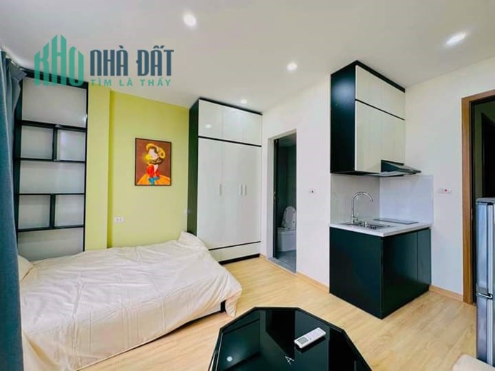 Bán căn hộ cho thuê Trần Thái Tông 8 tầng thang máy, 20pkk full nội thất 16.5 tỷ 0343564283