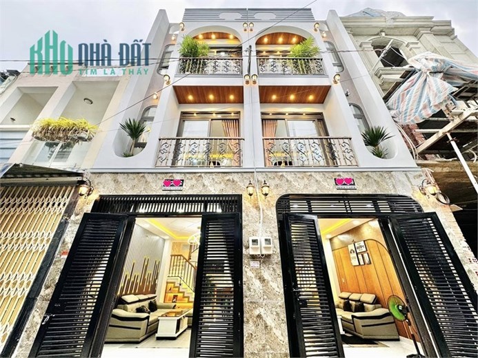 Nhà đẹp 3 tầng Full nội thất – HXH Phan Huy Ích, Gò Vấp – chỉ 5.27 tỷ