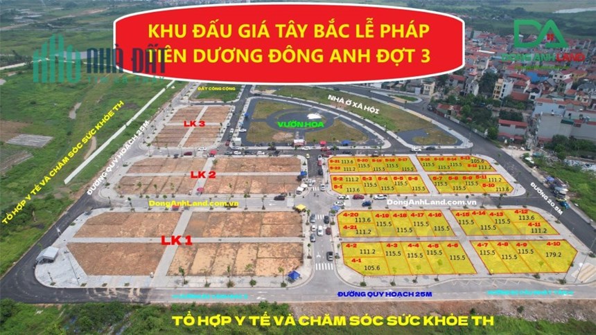 Siêu phẩm đất đấu giá đầu cầu Nhật Tân - Đông Anh