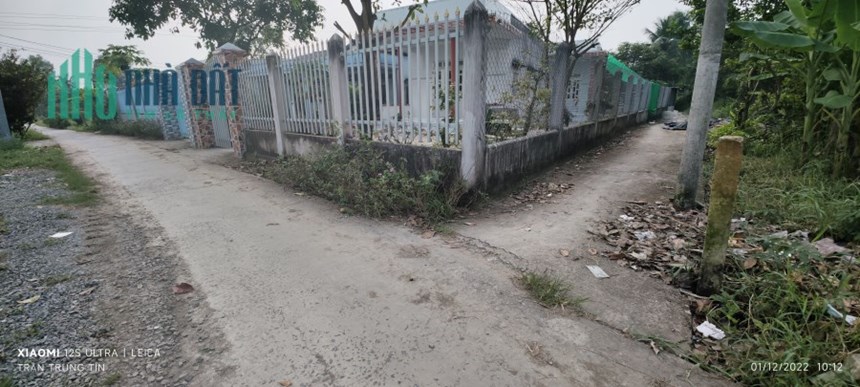 Bán hạ giá  lô đất thổ vườn Tân Trụ  vay ngân hàng  đối diện khu dân cư giá 3,5 tỷ
