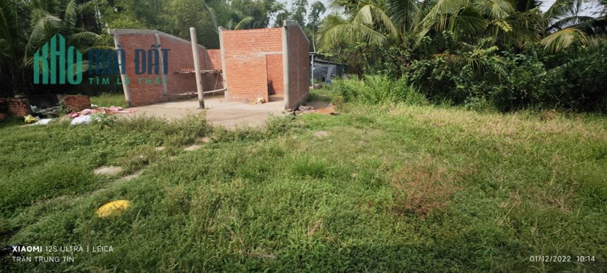 Bán hạ giá  lô đất thổ vườn Tân Trụ  vay ngân hàng  đối diện khu dân cư giá 3,5 tỷ