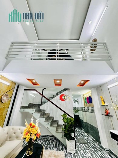 Bán Nhà Nguyễn Văn Lượng Gò Vấp Mới Đẹp 3 Tầng 40m2 Ngay Lotte Mart
