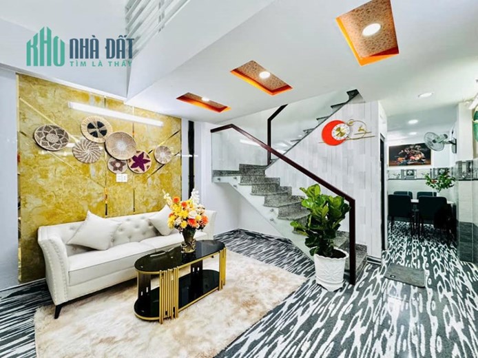 Bán Nhà Nguyễn Văn Lượng Gò Vấp Mới Đẹp 3 Tầng 40m2 Ngay Lotte Mart