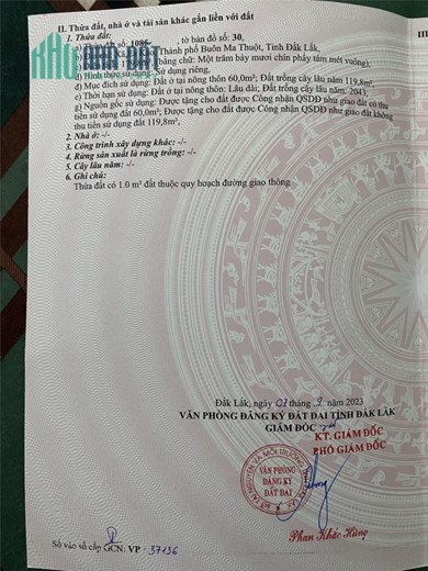 ĐẤT ĐẸP - GIÁ TỐT - Cần Bán Nhanh Lô Đất Vị Trí Đắc Địa Tại Xã Eakao Thành phố Buôn Ma Thuột