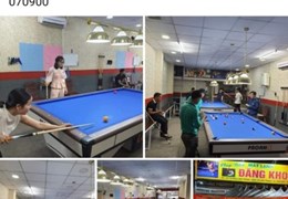 Cần sang nhương quán CLB Bida đang có doanh thu ổn định