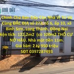 Chính Chủ Bán Gấp Căn Nhà Vị Trí Vô Cùng ĐẮC ĐỊA Rất Gần Sân Bay LONG THÀNH - ĐỒNG NAI.