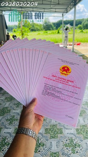 *** Bán 170  triệu/m ngang  đất thổ cư thị trấn Tân Châu, Tây Ninh, Có thể kinh doanh phòng trọ ngay