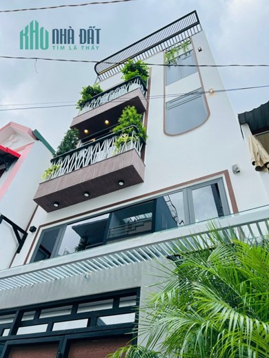 Xe Hơi Tránh,Nhà 5 Tầng, Khu Vip Cán Bộ, Chợ Hạnh Thông Tây,55m2,Ngang 5m, Giá 5.9 Tỷ