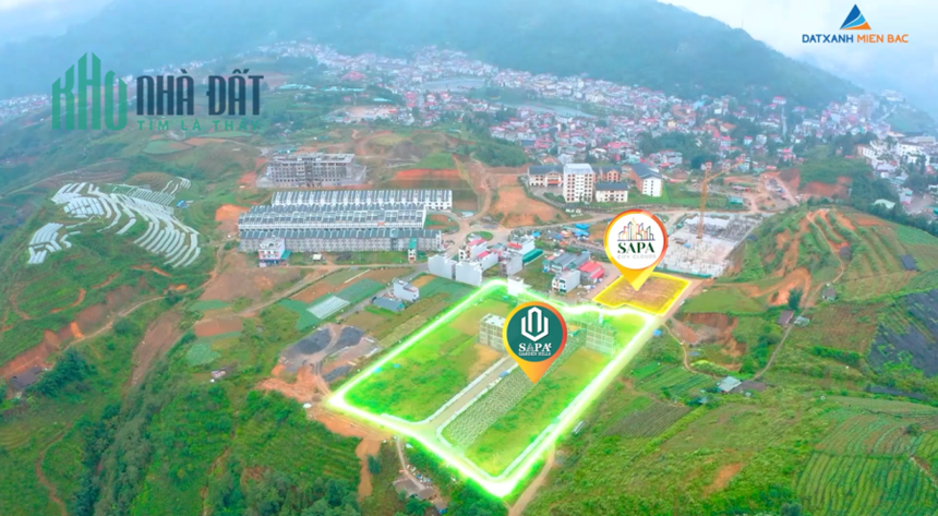 Bán 2 lô đẹp giá đầu tư. Trung tâm thị xã Sa Pa. KĐT mới Tây Bắc