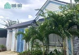 BIỆT THỰ HÓC MÔN, NGANG HƠN 8M2, LÔ GÓC 2 MẶT THOÁNG, CHILL CHILL