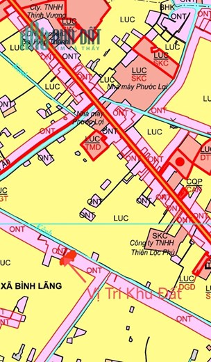 Bán gấp lô đất thổ lúa xã Bình Lãnh Tân Trụ  giá 1,8 tỷ