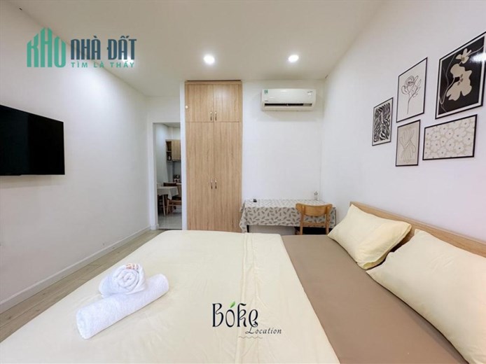 ***Cho thuê CHDV Mặt tiền đường Hoàng Sa Q.1 có dọn phòng