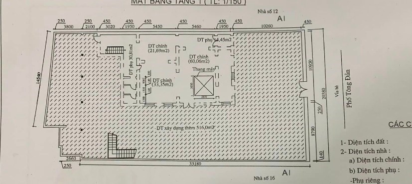 Vua mặt phố: GiẢM 300 TỶ - Mặt Phố Tông Đản 750m2 giá sau giảm còn 550 Tỷ. KD đỉnh