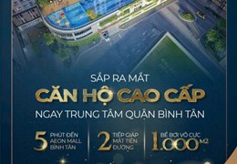 TRẢI NGHIỆM CHẤT SỐNG "CHUẨN TÂY" NGAY TRUNG TÂM Q. BÌNH TÂN