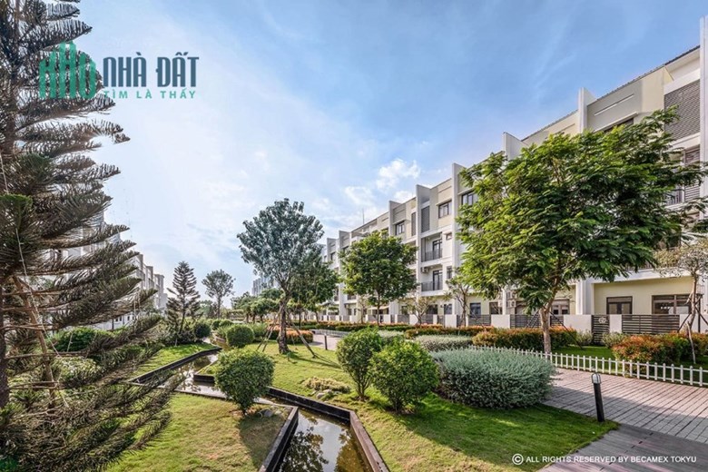 Midori Park Haruka nhà phố cao cấp ngay trung tâm Thành Phố Mới Bình Dương