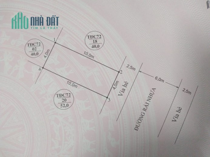 Chính Chủ Cần Bán Lô Đất Mặt Tiền Vị Trí Đẹp Tại khu tái định cư Vinhome Riverside Hải Phòng