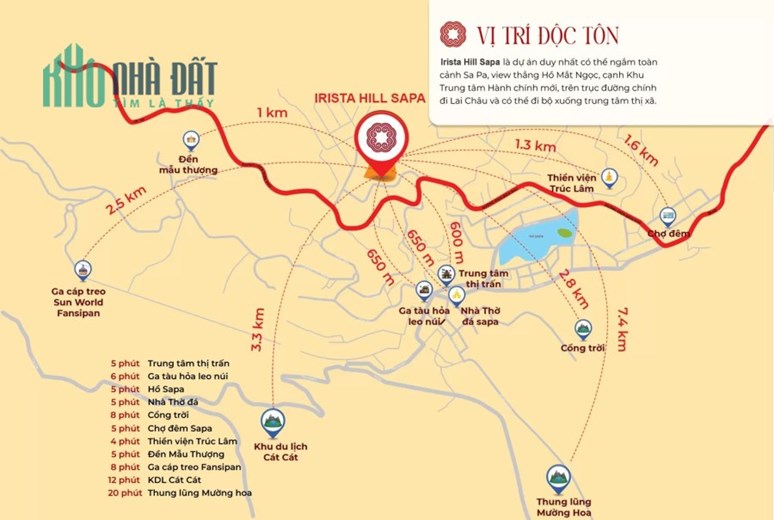 Siêu hot: Ra mắt CH nghỉ dưỡng đầu tiên tại Sapa - sở hữu lâu dài, view toàn cảnh thị trấn