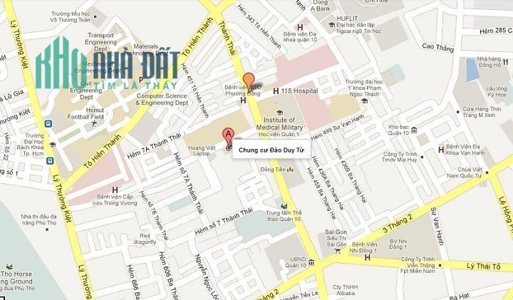 Cần bán căn hộ tầng 1 chung cư Đào Duy Từ - Đường Thành Thái, Phường 14, Quận 10