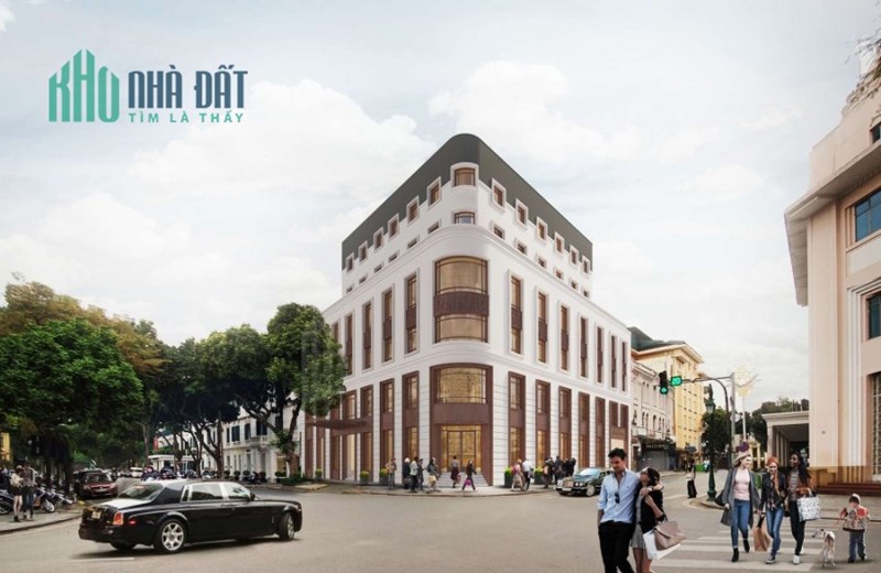 Bán mảnh đẩt mặt phố Trần Hưng Đạo, Hoàn Kiếm, pháp lý sạch, 1308m, Mặt Tiền 25m, 930 tỷ.