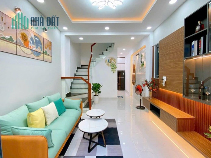 Nhà mới đẹp tặng nội thất,HXH,3 tầng, 3.6*10.5m Nơ Trang Long,phường 7, Quận Bình Thạnh