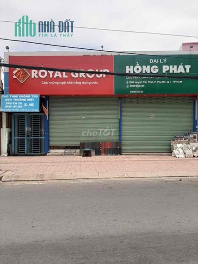 Cho thuê MB kinh doanh Huỳnh Tấn Phát, 4.5x25m, 25tr