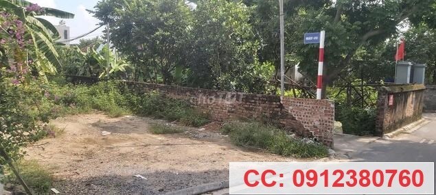 ✨Chính chủ bán đất lô góc 2 mặt tiền tổ 7 Đông Dư, Gia Lâm; 65tr/m2; 0912380760
