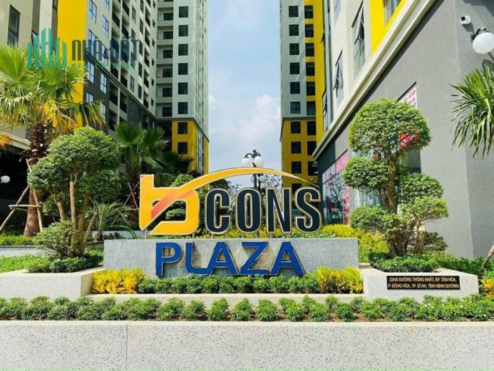 Bcons Plaza 1.650 tỷ 2pn view ngoài, chuyển nhượng được, nhận nhà ở liề. duy nhất căn đẹp giá rẻ