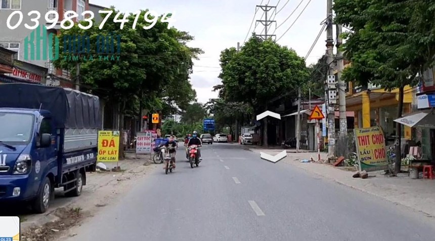 100m2 Đất Vân trì, vân nội kích thước 5x20 vuông đẹp phong thuỷ tốt