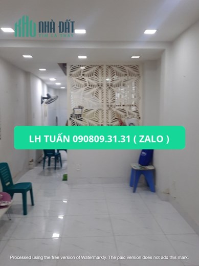 3131- Bán Nhà P8 Quận 3 Hẻm 82/ Lý Chính Thắng 40M2 , 2 Tầng Giá 4 tỷ 950