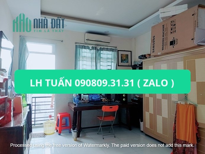 3131- Bán Nhà P11 Quận 3 Cách Mạng Tháng 8 , 50M2 , 2 Tầng, 3PN Giá 5 tỷ 950