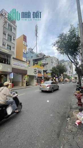 MẶT TIỀN KINH DOANH ĐẮC ĐỊA  - NGAY PHỐ TÂY BÙI VIỆN - BÁN ĐẤT TẶNG NHÀ 2 TẦNG MT CỐNG QUỲNH Q1