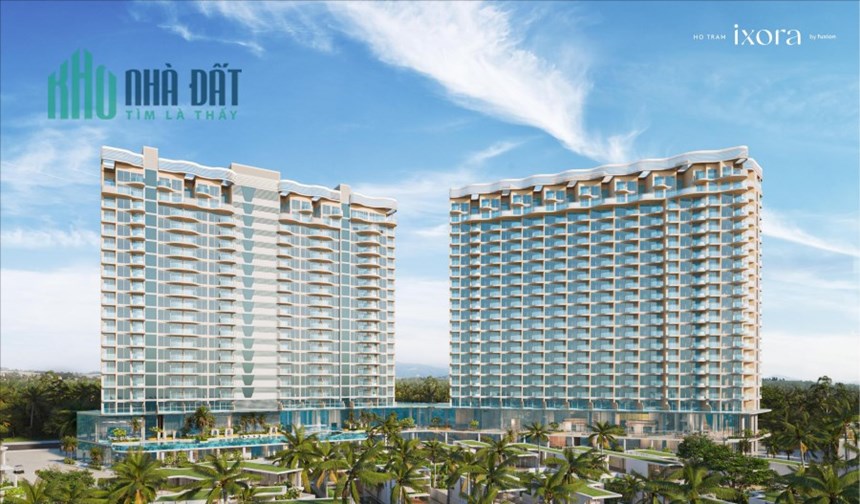 Tòa Tháp BEACHFRONT Siêu HOT Cuối Cùng Tại IXORA HỒ TRÀM - Hồ Bơi & Jacuzzi Ngoài Trời