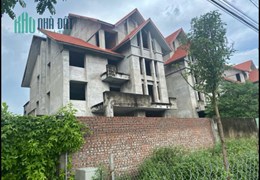 Bán biệt thự 4 tầng xây thô diện tich 655M tuyến 2 Lê Hồng phong Hải An