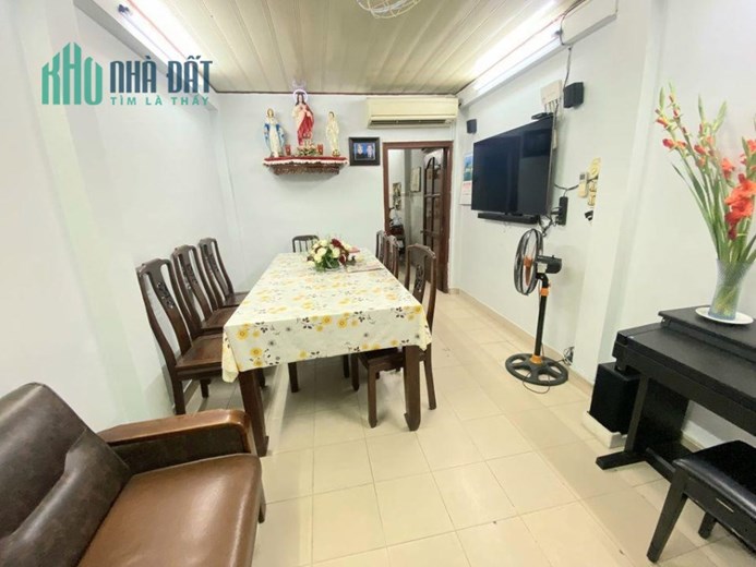 _124/ TRẦN QUANG KHẢI - TÂN ĐỊNH - QUẬN 1 - NHÀ 3 TẦNG - 40M2 NỞ HẬU - 4PN - GIÁ CHỈ 5.7 TỶ TL.